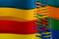 coloured cutlery
