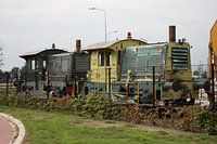 Uitgerangeerd trein. (4741)