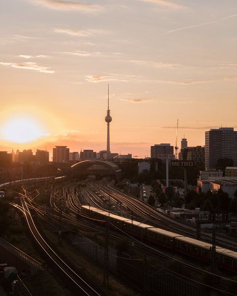 Fahrt in den Sonnenuntergang von wukasz.p