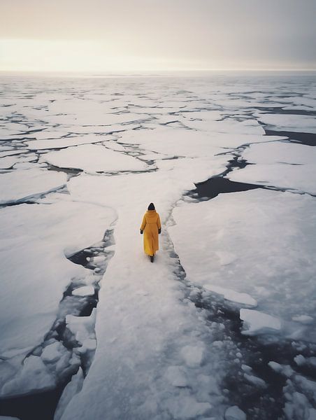 Winter in Island von fernlichtsicht