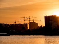 Sunset Skyline Rotterdam