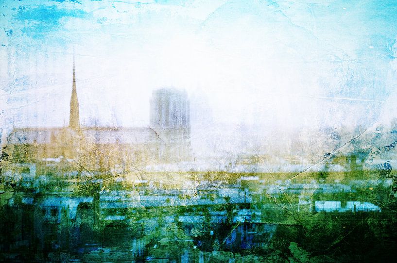 Paris in the morning light #01 by Peter Baak