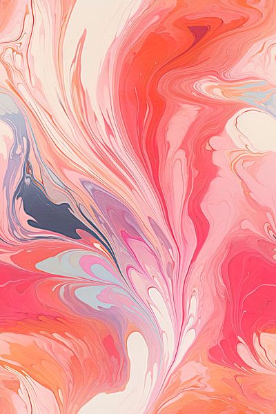 Suminagashi Marbled Texture #XXVIII by Studio XII