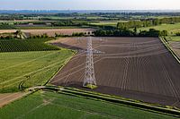 Aerial view over Kwaddendame
