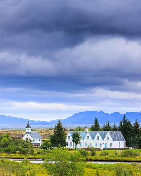 Thingvallakirkja, Thingvellir National Park, Iceland by Henk Meijer Photography
