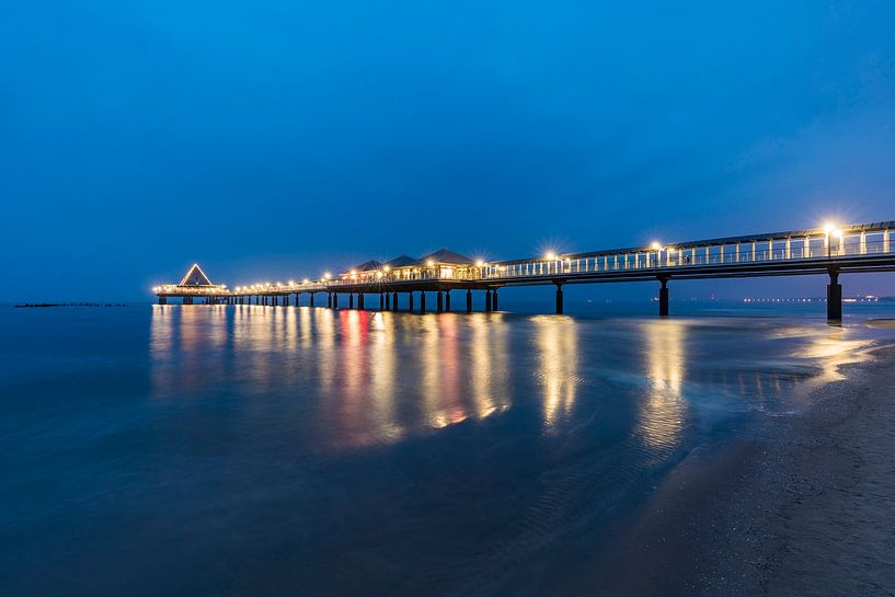 Seabridge Heringsdorf on the island of Usedom by Werner Dieterich
