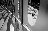 Silhouetten in Almere Niederlande