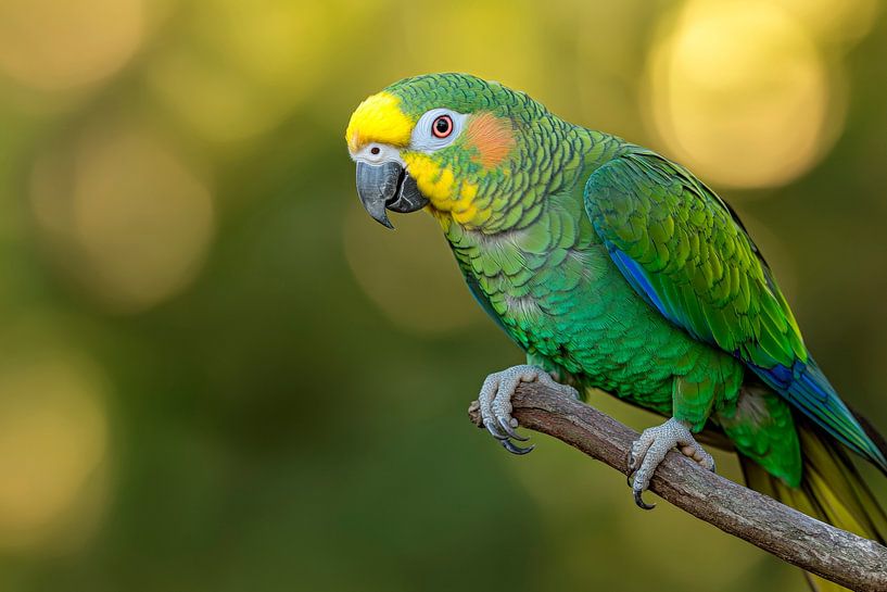 Bunter Papagei von Poster Art Shop