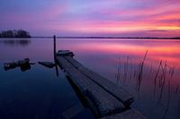 Coucher de soleil aux lacs de Loosdrecht