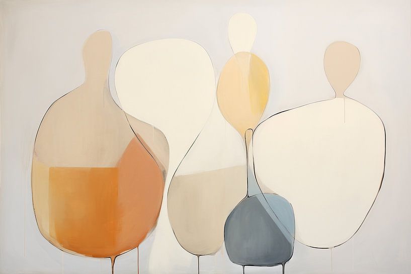 Modernes abstraktes Kunstwerk von Moderne Kollektion