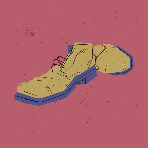 Alte Stiefel von Vision Grasp Art