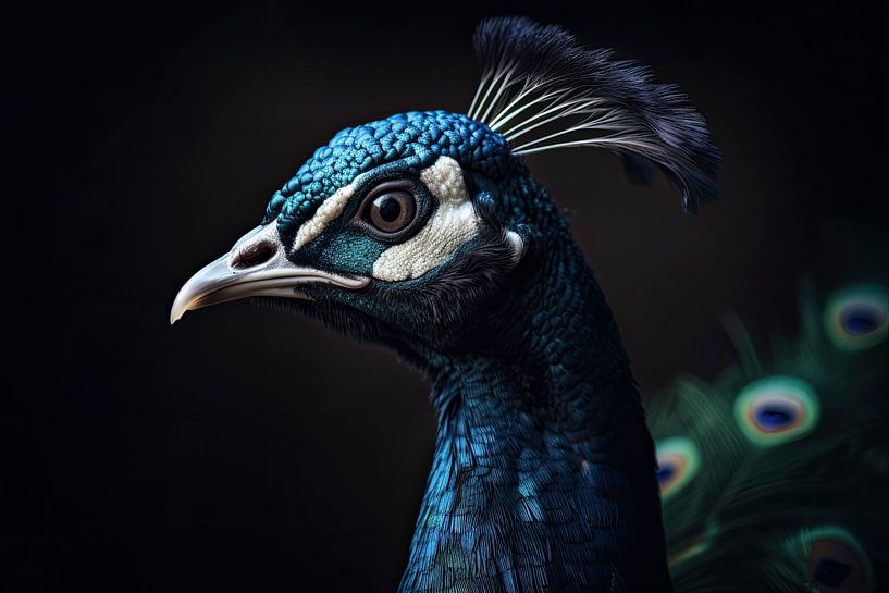 Paauw par Digitale Schilderijen