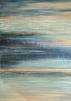 Landschaft in Fläche und Linie