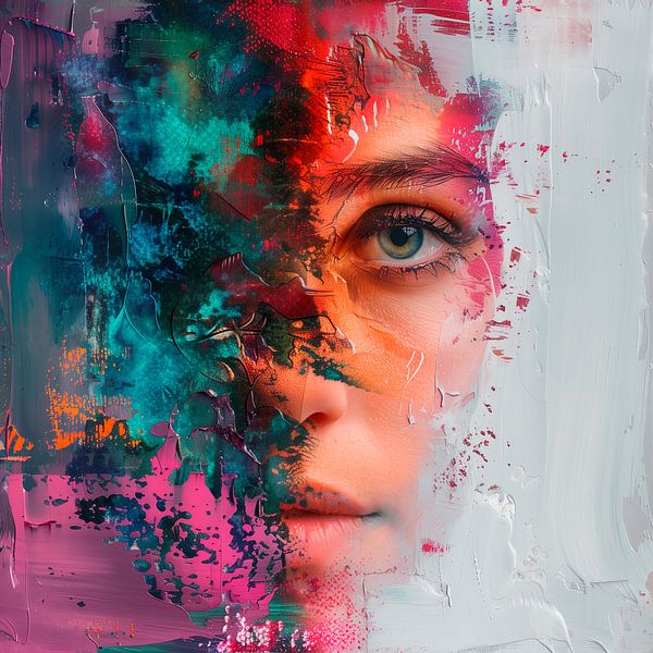 Verloren in Farbe von Harry Hadders Design