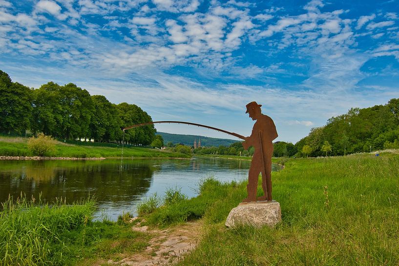 Weser near Höxter by Tanja Voigt