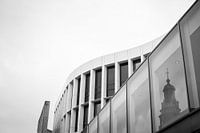 Altes und neues Rathaus auf dem Marktplatz in Maastricht