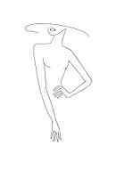 Feine Linienkunst - Mystique