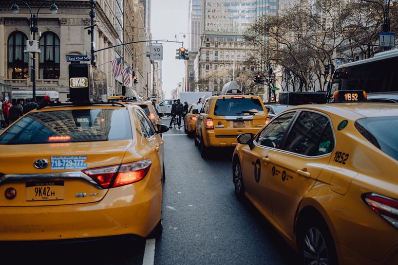 New Yorker Taxis von Kiki Multem