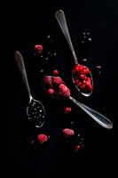 Red fruit still life