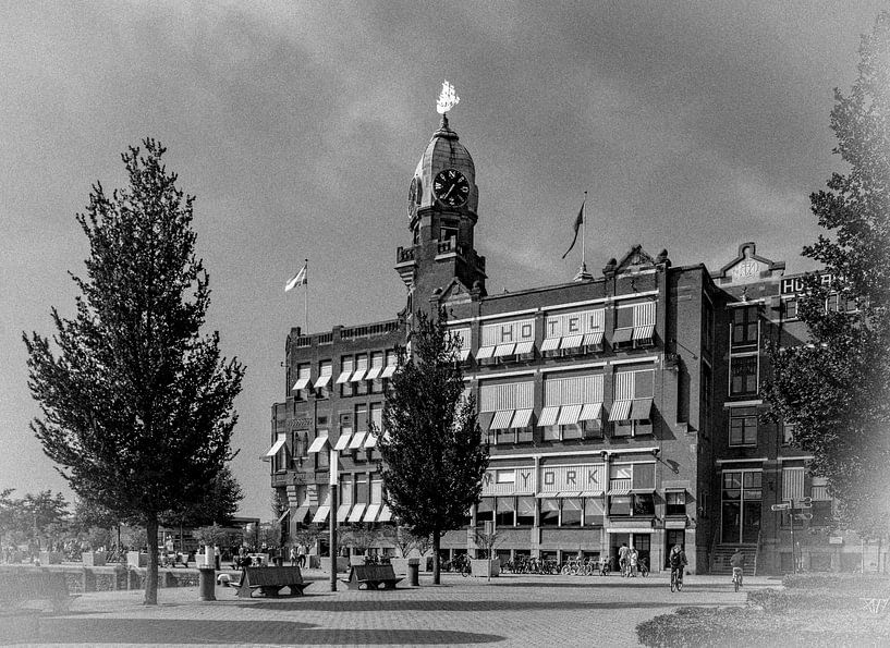 Retro14/ Hotel New York, Kop van Zuid at Rotterdam by Henry van Schijndel