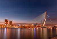 Pont Erasmus au crépuscule