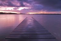 Sonnenuntergang an der Nannewiid