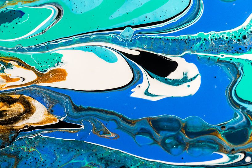 Acryl kunst 1973 von Rob Smit