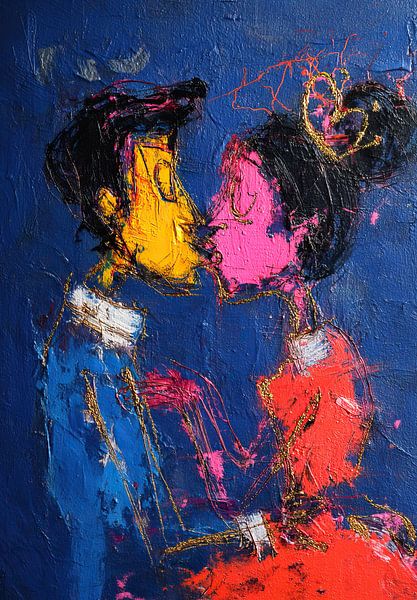 Bright Colors of Affection by ARTEO Paintings