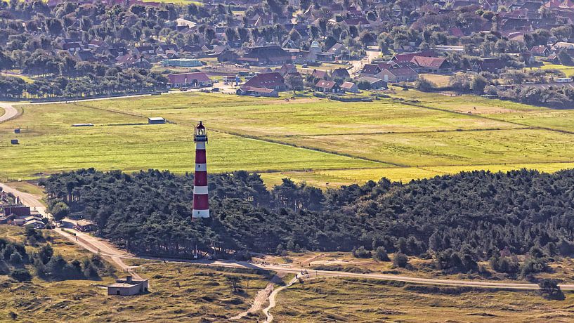 Phare Ameland &amp; village Hollum par Roel Ovinge