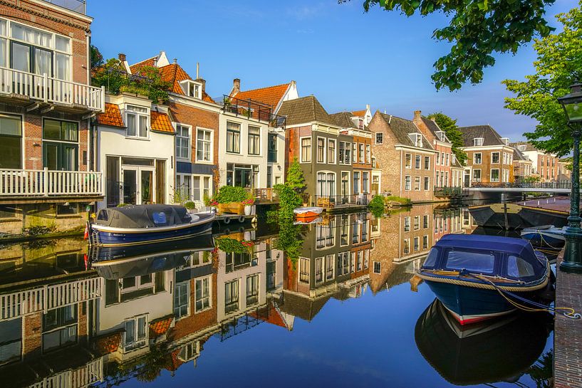 Nieuwe Rijn - Utrechtse Veer Leiden von Dirk van Egmond