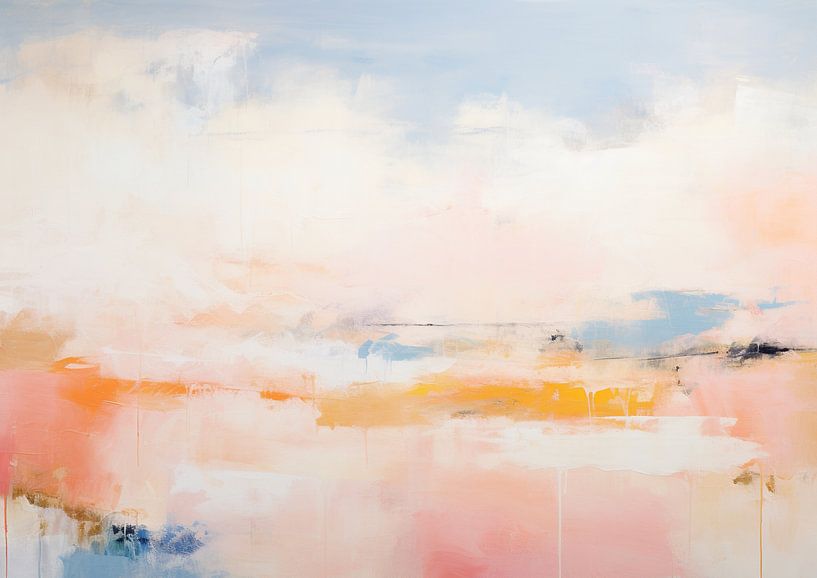 Abstract Landschap van Abstract Schilderij