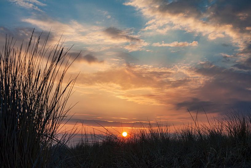 Sonnenuntergang an der Küste der Ostsee von Rico Ködder