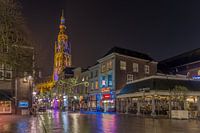 Breda in de avond (brug bij de vismarktstraat)