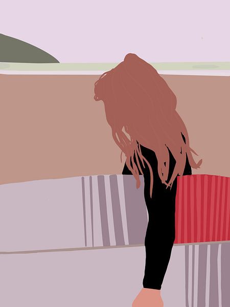 Lass uns surfen gehen. von Studio Palette