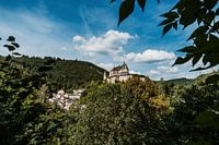 Das märchenhafte Schloss in Vianden, Luxemburg