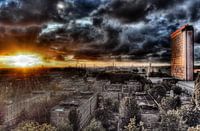 Nuages au-dessus de Delft