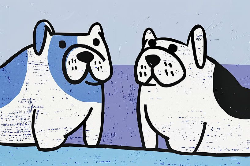 Hunde | Pfotenkumpel von Moderne Kollektion