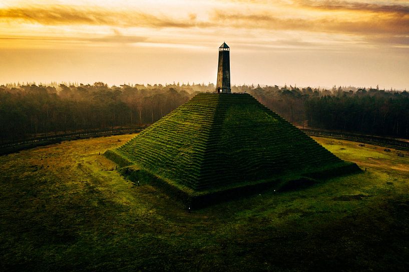 Pyramide d'Austerlitz - Utrechtse Heuvelrug par Michiel de Bruin