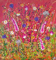 Wildbloemen in bloei