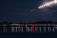 Blood moon above Culemborg