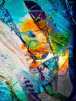 The yellow abstract head