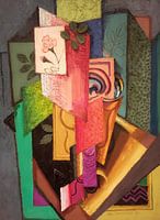 Antonín Procházka - Nature morte - Bouquet de roses (1921)