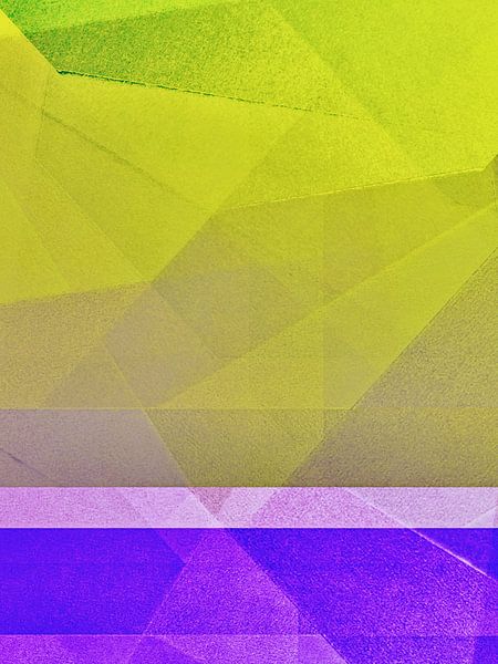 Gelbe Harmonie von FRESH Fine Art