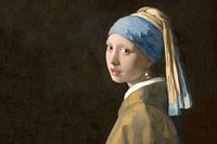 Das Mädchen mit der Perle (im Liegen)