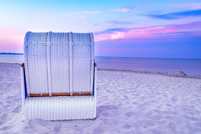 Chaise de plage sur Rügen par flotografie
