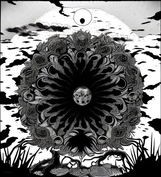 Mond-Traumlandschaft von fadi van yaldani