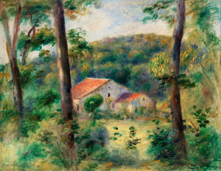 Renoir, Umgebung Briey (1899) von Atelier Liesjes