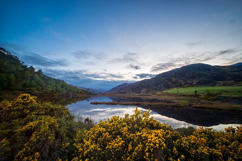 Sonnenuntergang in Glen Strathfarrar von Pascal Raymond Dorland