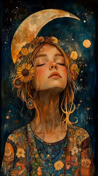 Enchanted Moonlit Moment by Adriana