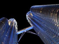 Petronas Twin Towers in Kuala Lumpur Maleisie